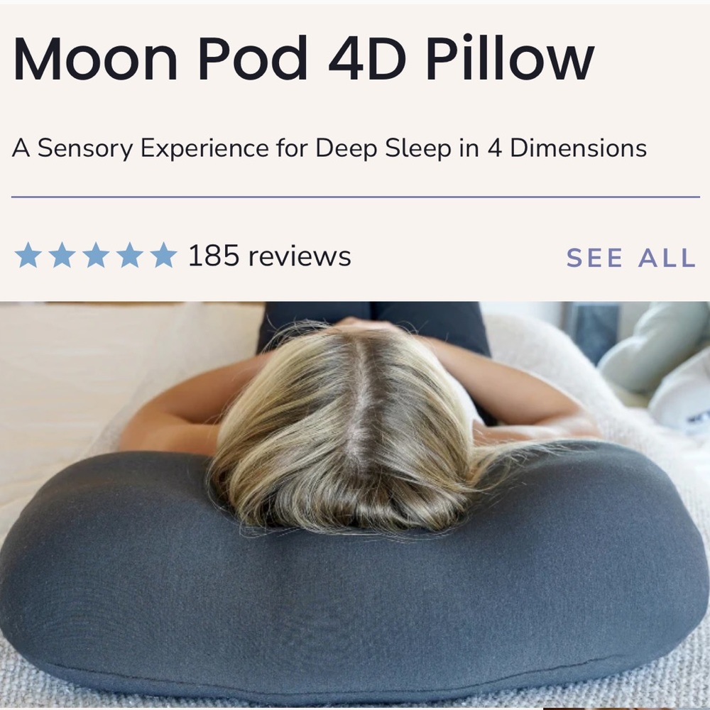 Moon Pod Ergonomic Pillow